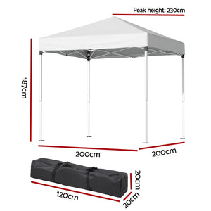 Instahut Gazebo | 2x2m | Outdoor Patio Garden Marquee | White