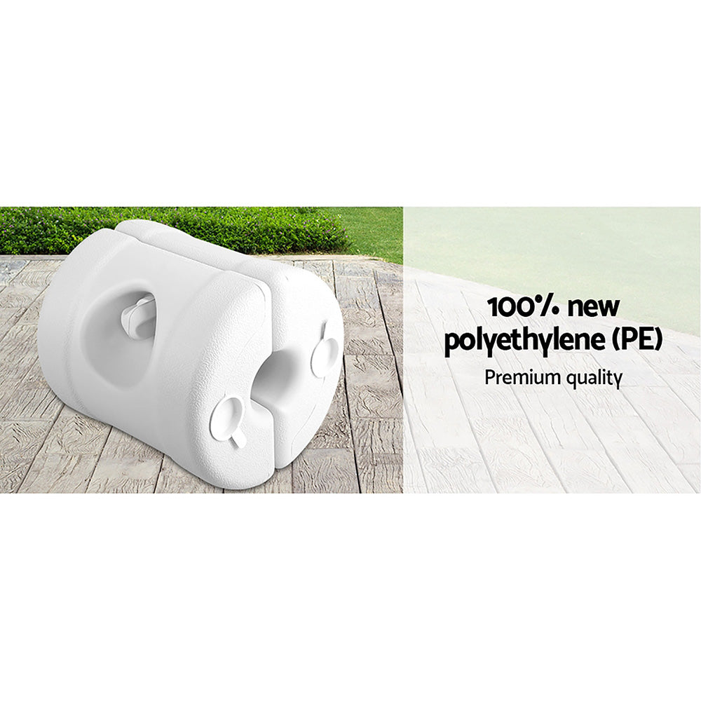 Gazebo Base Pod Kit | Pop Up Marquee Set | Outdoor Wedding Tent | Canopy | Leg 4 Pcs