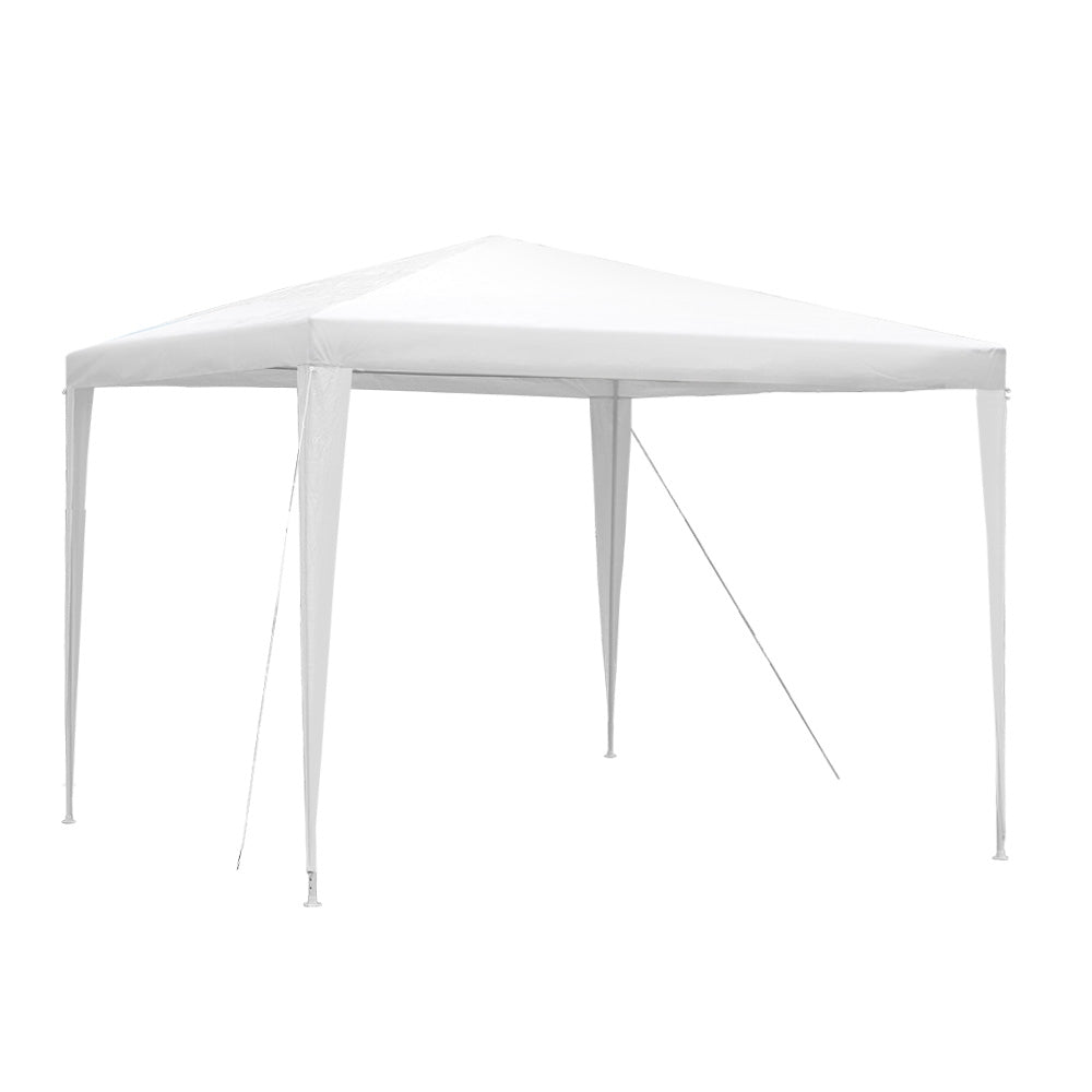 Gazebo | 3x3m | Wedding Party Marquee Tent | Outdoor Event | Camping | Canopy Shade | White