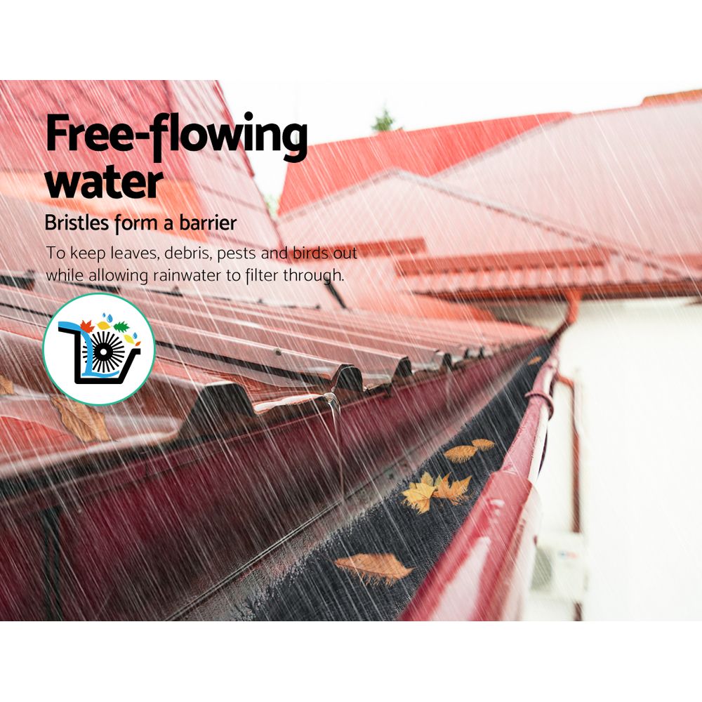 Gutter Guard Brush | 16M | 92x10cm | 18PCS | Roof Protection System