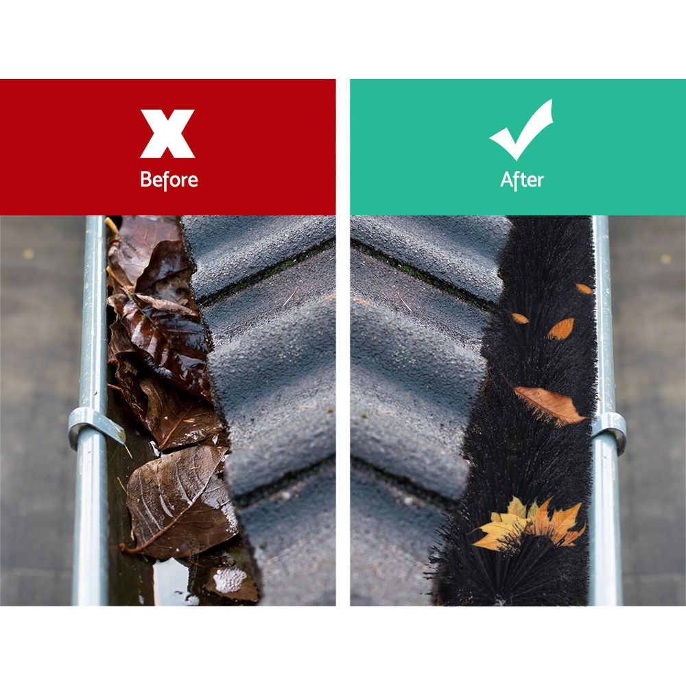 Gutter Guard Brush | 32M | 92x10cm | 36PCS | Leaf & Debris Protection