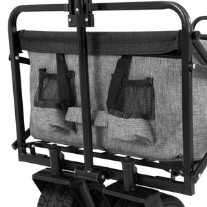 Garden Cart | With Cargo Net | Grey