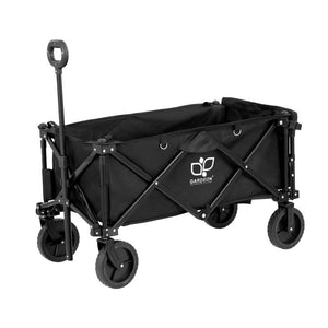 Garden Cart | With Opening Rear | Black