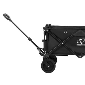 Garden Cart | With Opening Rear | Black