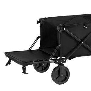Garden Cart | With Opening Rear | Black