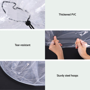 Mini Greenhouse Tunnel | 300x45x30cm | Clear PVC | Steel Frame | Portable