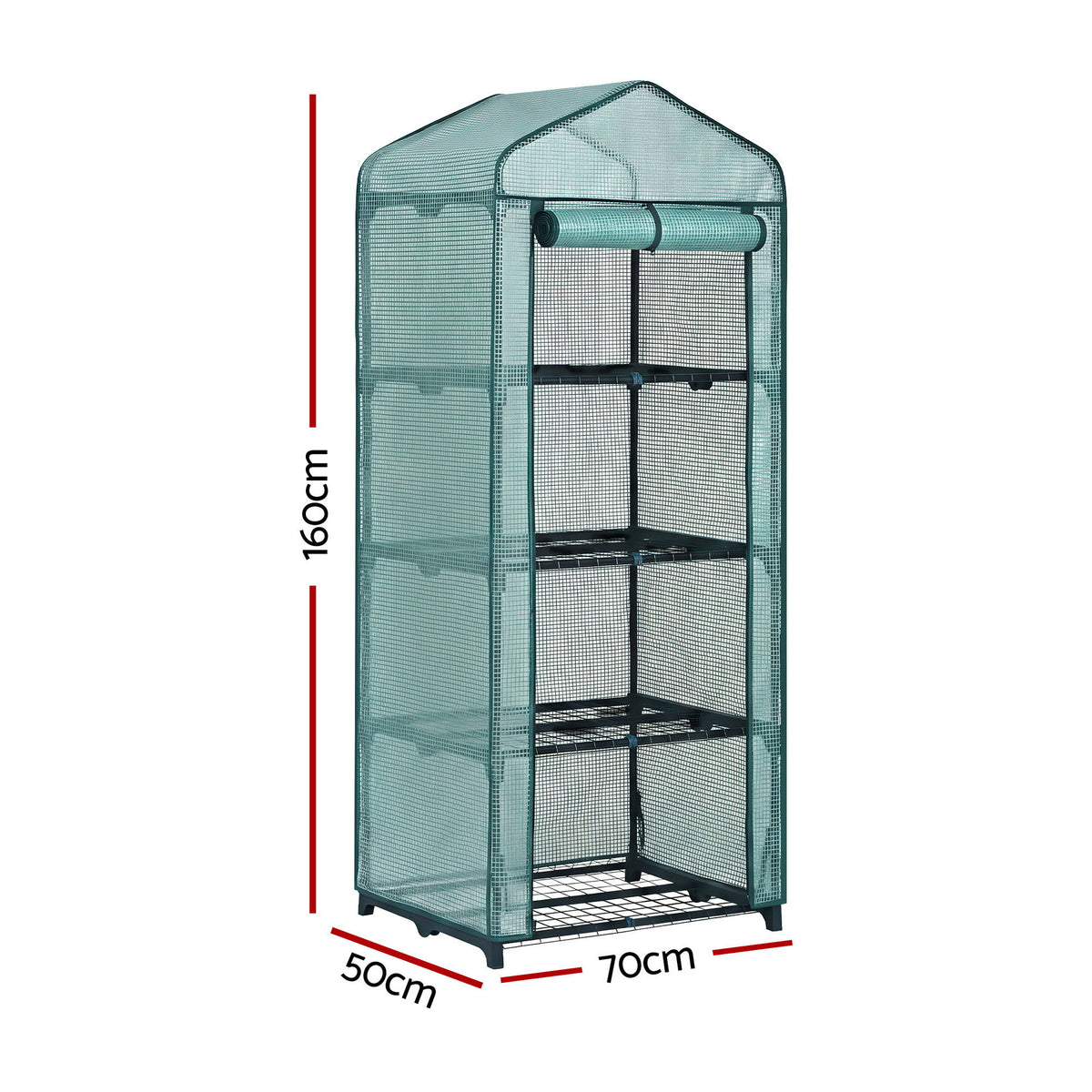 Mini Greenhouse 4 Tier | 1.6x0.7x0.5m | Garden Plant Shelter