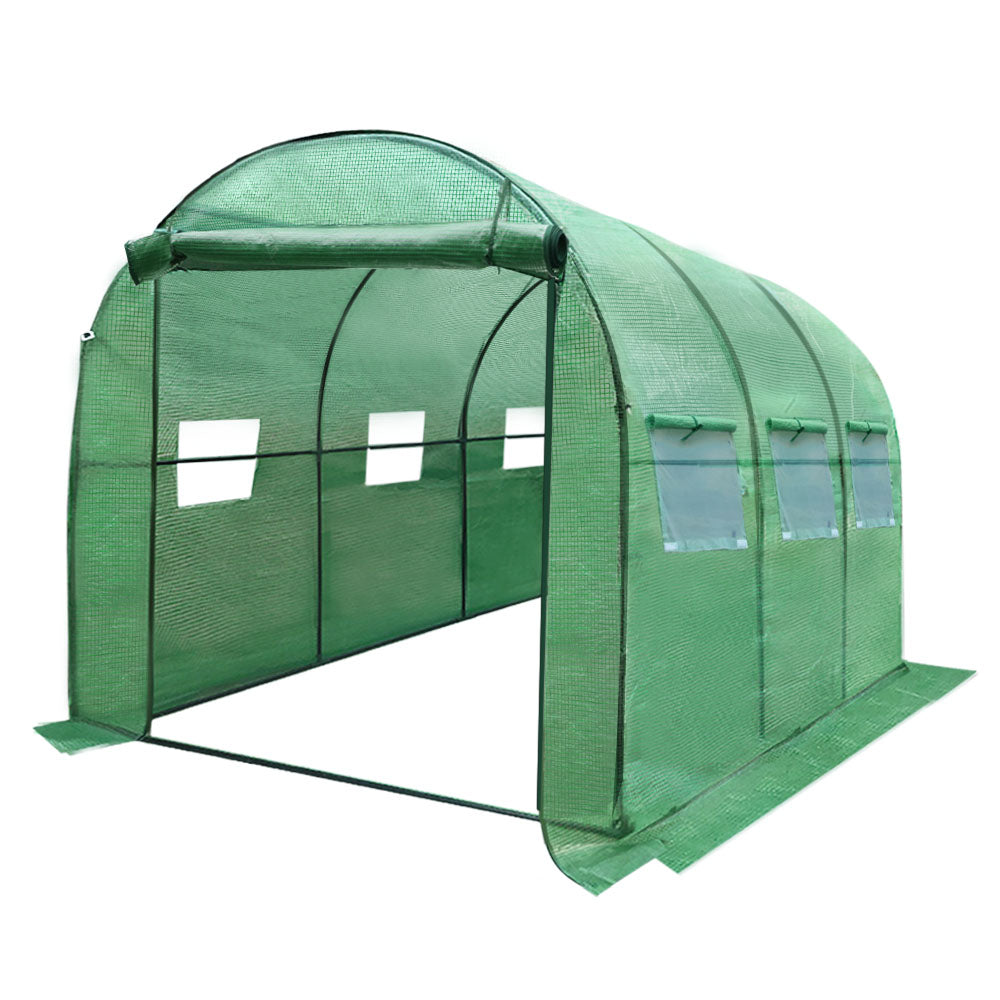 Greenfingers Greenhouse | 3x2x2M | Walk-in Green House Tunnel | Plant Garden Shed Dome