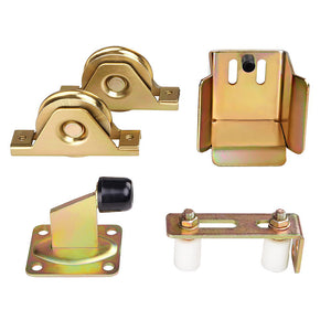 LockMaster Roller Guide | Gate Opener | Track Stopper | Sliding Hardware Accessories Kit