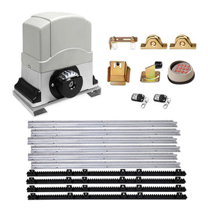 LockMaster Electric Sliding Gate Opener | 1200KG | Keypad | 4M