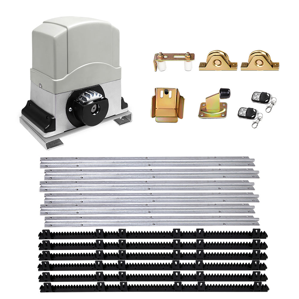 LockMaster Electric Sliding Gate Opener | 1200KG | 6M