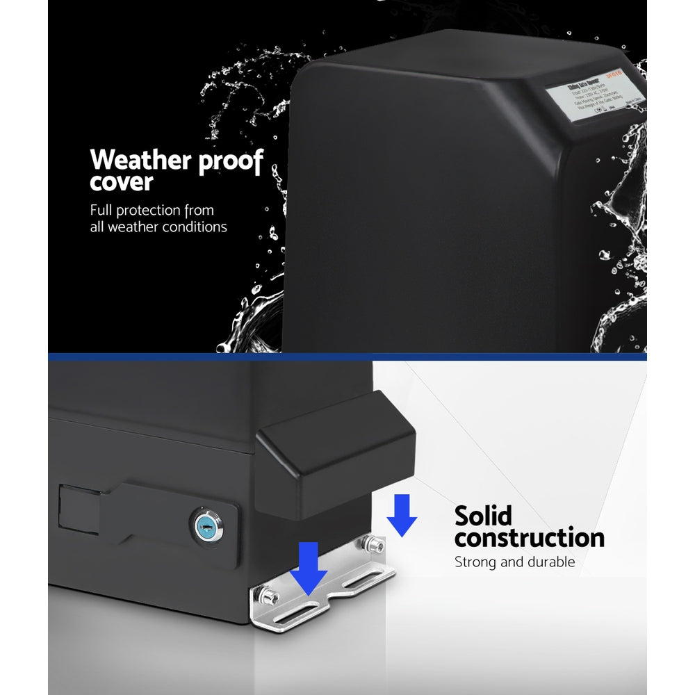 Lockmaster Automatic Sliding Gate Opener Kit | Keypad | 4M | 1000KG