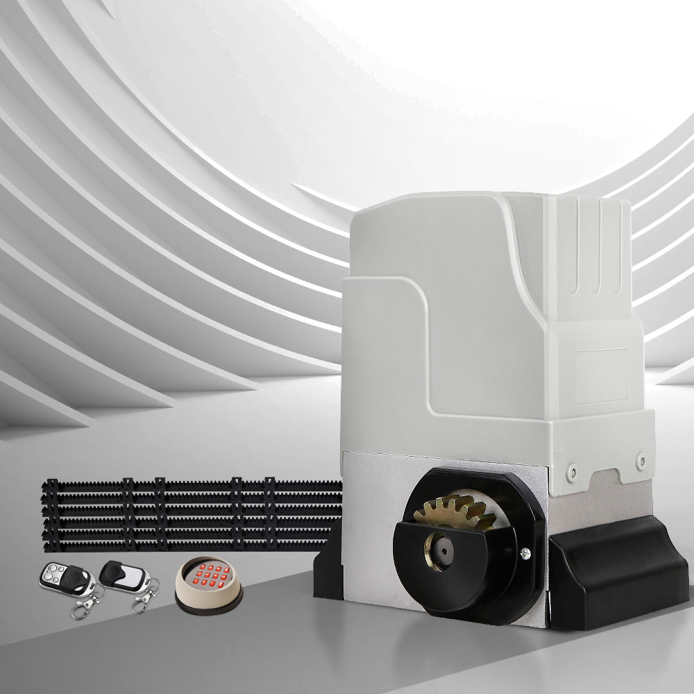 Lockmaster Automatic Sliding Gate Opener Kit | Keypad | 6M | 1800KG