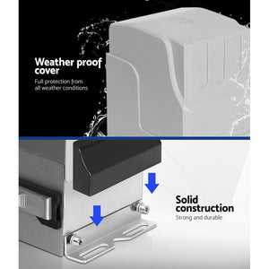 Lockmaster Automatic Sliding Gate Opener Kit | 6M | 1800KG
