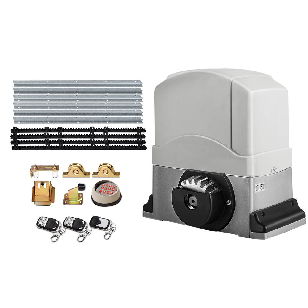 LockMaster Electric Sliding Gate Opener | 800KG | Keypad | 4M