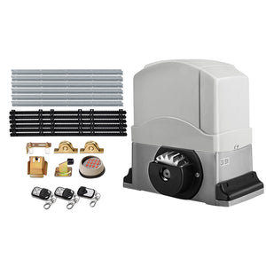 LockMaster Electric Sliding Gate Opener | 800KG | 6M Hardware Kit