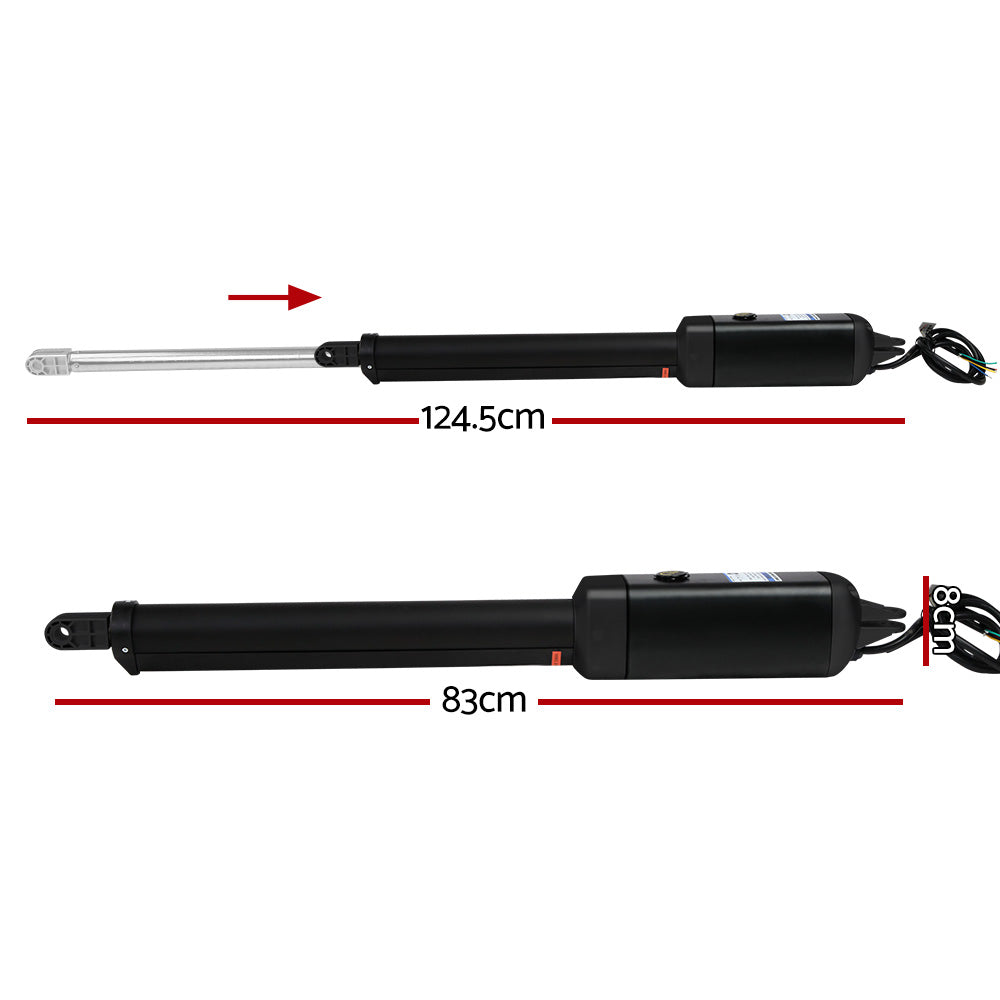 Lockmaster Single Swing Gate Opener | 600KG | 40W Solar Panel