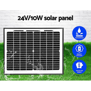 Lockmaster Single Swing Gate Opener | 600KG | 10W Solar Panel