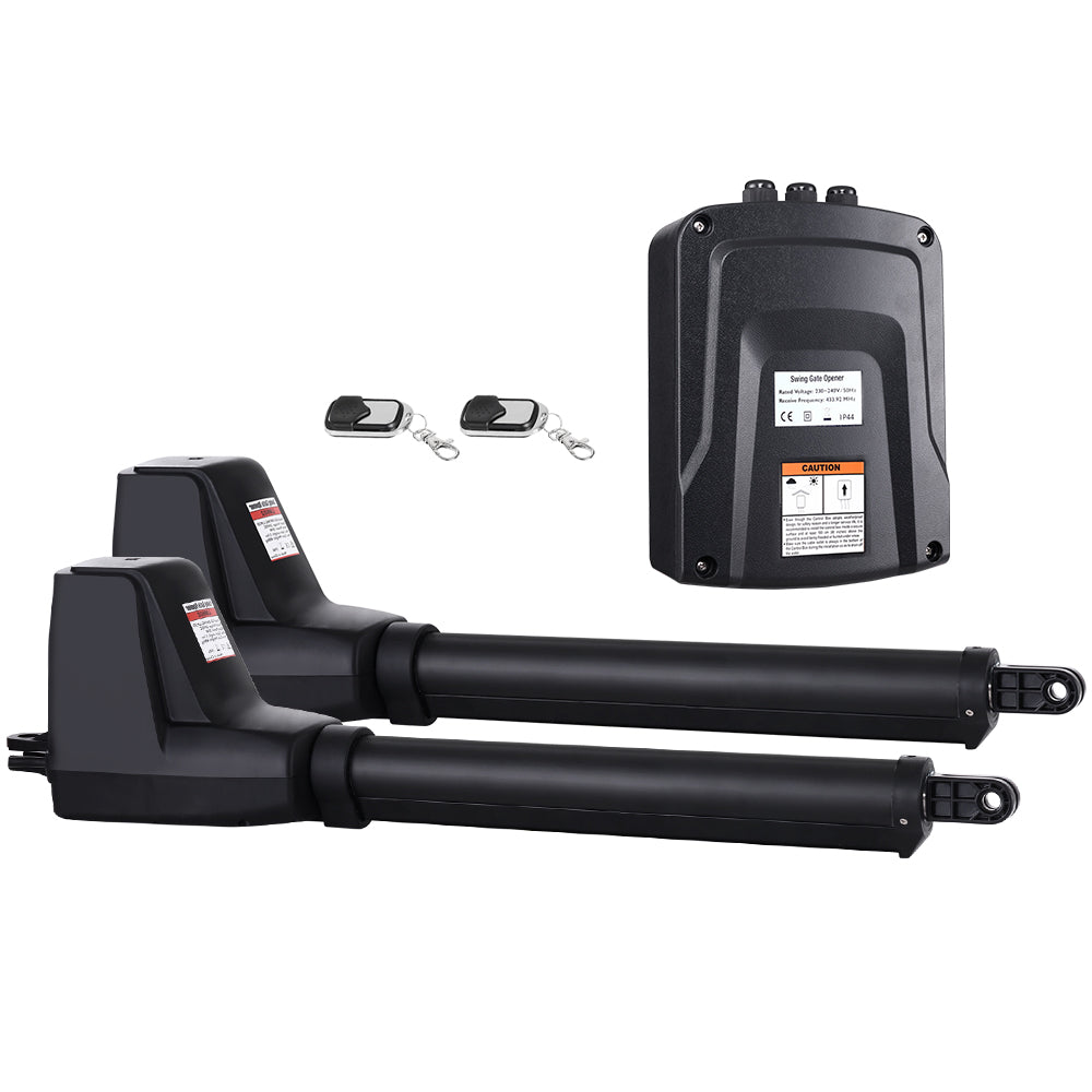 LockMaster Automatic Electric Gate Opener | Double Swing | Remote Control Kit | 800KG