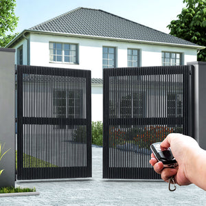 LockMaster Automatic Electric Gate Opener | Double Swing | Remote Control Kit | 800KG