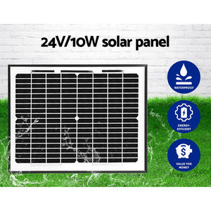 Lockmaster Dual Swing Gate Opener | 800KG | 10W Solar Panel