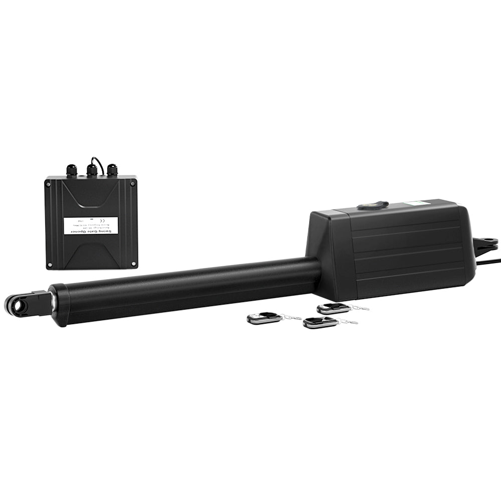 LockMaster | Automatic Electric Gate Opener | Single Swing Remote Control | 300KG 5M
