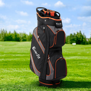14 Ways Dividers | Golf Bag Stand | Insulated Carry Bag | Zippered Rain Cover