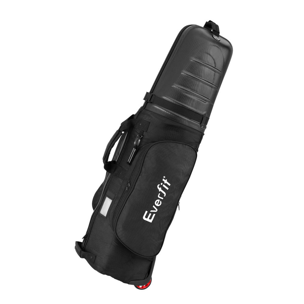 Everfit Golf Travel Bag | Airline Approved | Hard Case with Wheels | Foldable