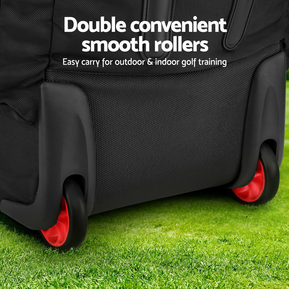 Everfit Golf Travel Bag | Airline Approved | Hard Case with Wheels | Foldable