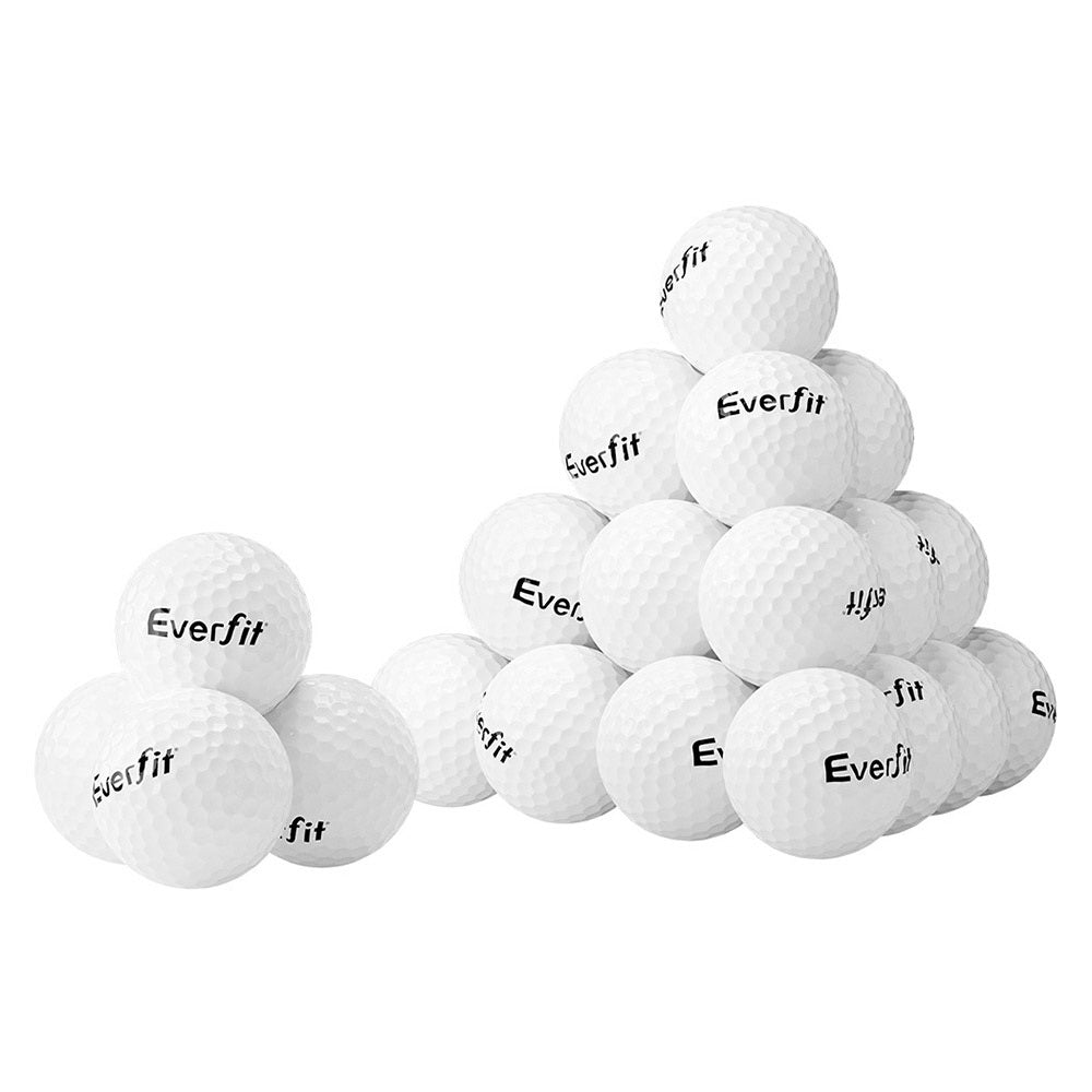 Everfit 24pcs Golf Ball Set | Reusable | Distance Golf Balls | Practice Training