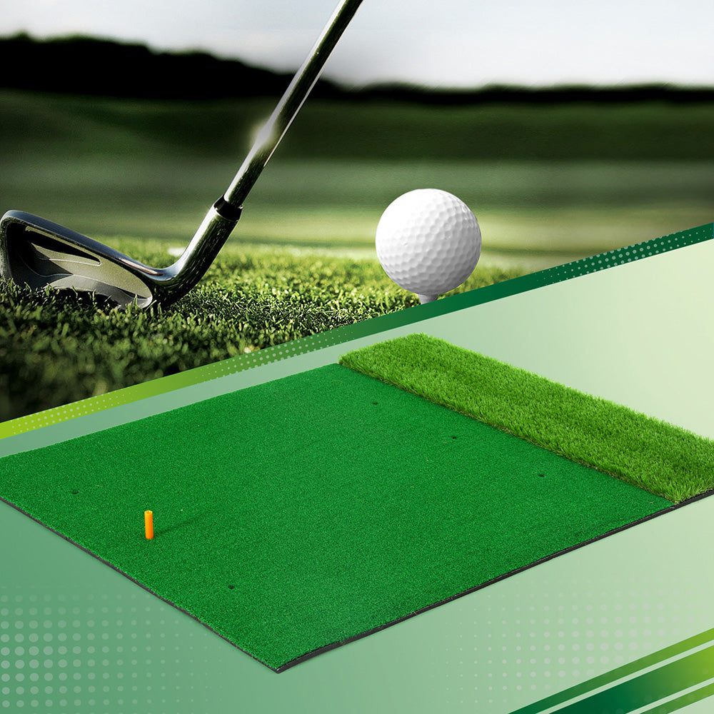 Everfit Golf Hitting Mat | Portable | Driving Practice Range | 2 in 1