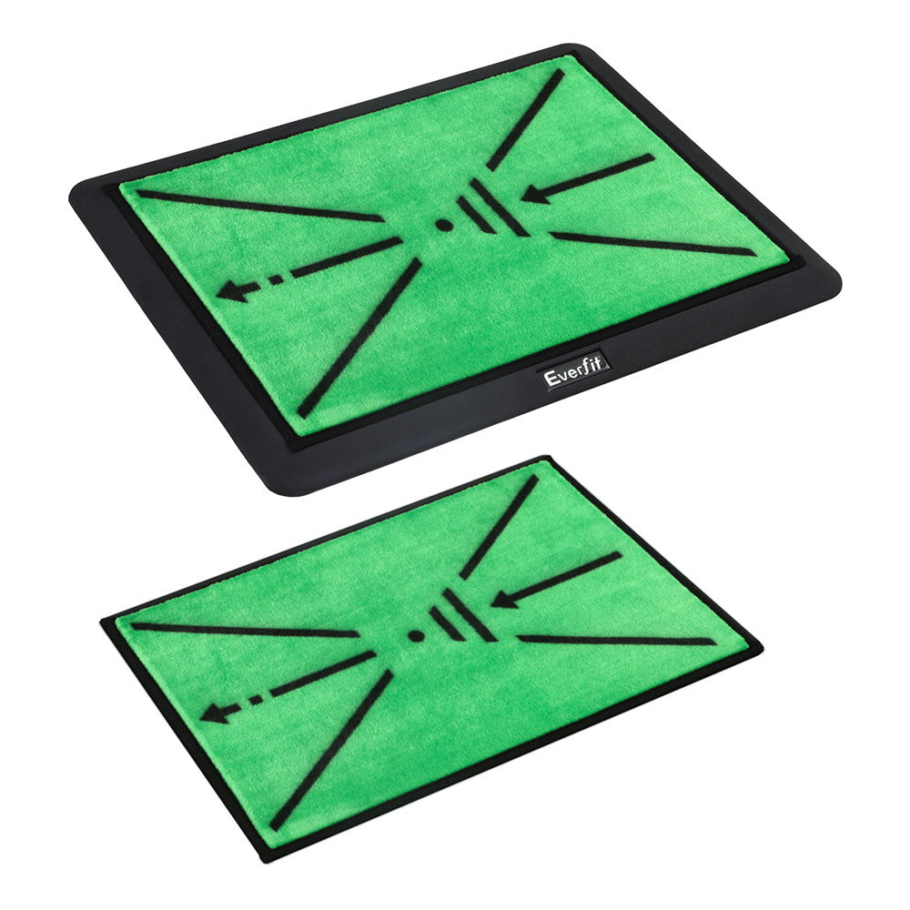 Everfit Golf Hitting Mat | Training Swing Path Aid | 44x33cm