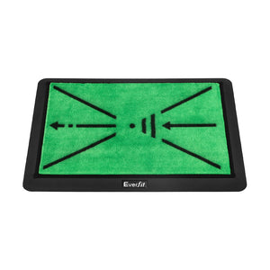 Everfit Golf Hitting Mat | Training Swing Path Aid | 44x33cm