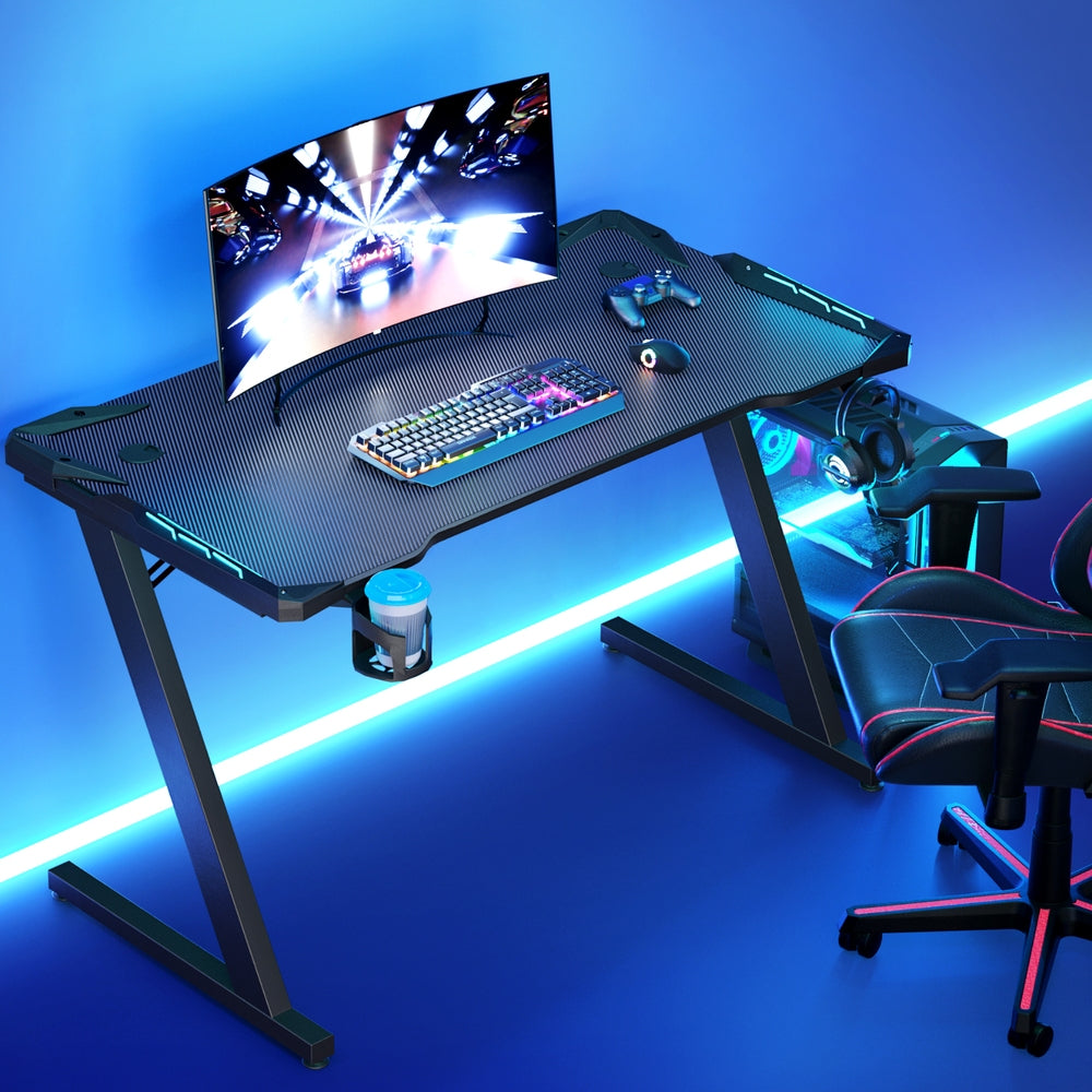 Gaming Desk | Computer Desks | LED Light | 120CM