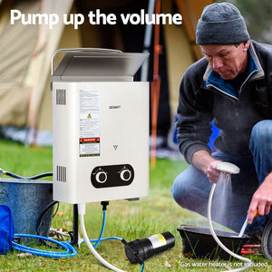 Water Pump | 12V Pressure Shower | 4L/Min Flow Rate