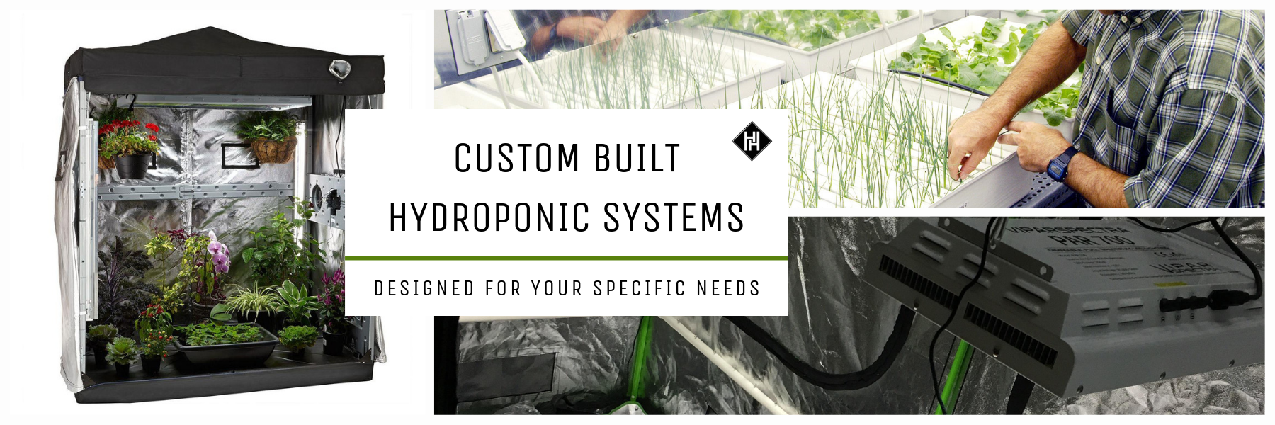 Hydroponic Systems & Supplies - Custom Built