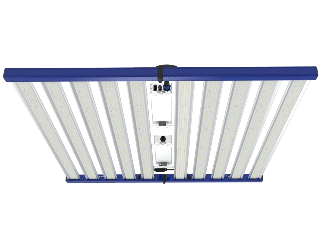 Grand Master LED Tarantula Explorer 1440W | 2-Channel + 730nm | PPF 3845 µmol/s | 2.67 µmol/J | IP66 | 5×5 Flower Footprint