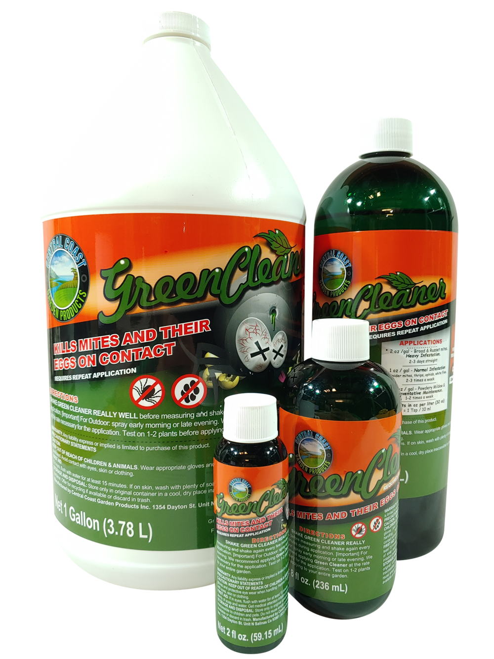 Green Cleaner Organic Spider Mite Treatment | 2 FL OZ - Makes 12L