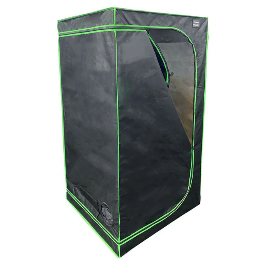 Green Master Grow Tent | 120cm x 120cm x 200cm | Heavy-Duty 600D Fabric