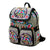 Cute Hippie Styled Floral Embroidered Casual Canvas Back Pack