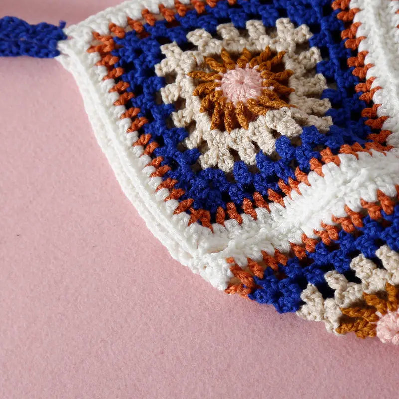 Hollowed Out Bohemian Knitted Cotton Beach Top | Various Colours + Fre Sizes