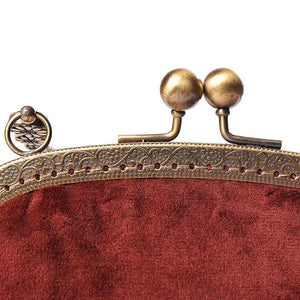 Handmade Velvet Minimalist Hanfu Bag | Various Colours