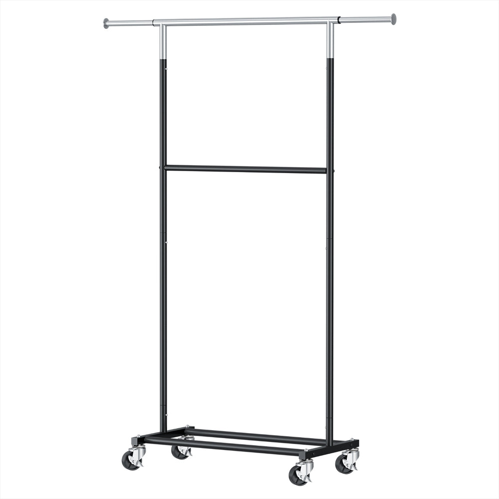 Artiss Clothes Rack | Double Rod | Coat Stand Airer | Adjustable Hanger