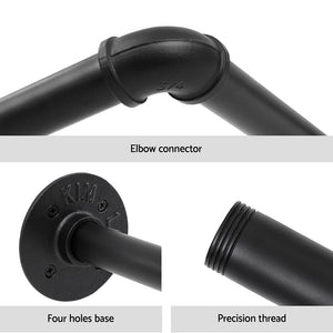 Clothes Rack | Floating Shelf | Metal Finish