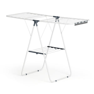 2-Tier Clothes Rack | Foldable Airer | 139cm | White