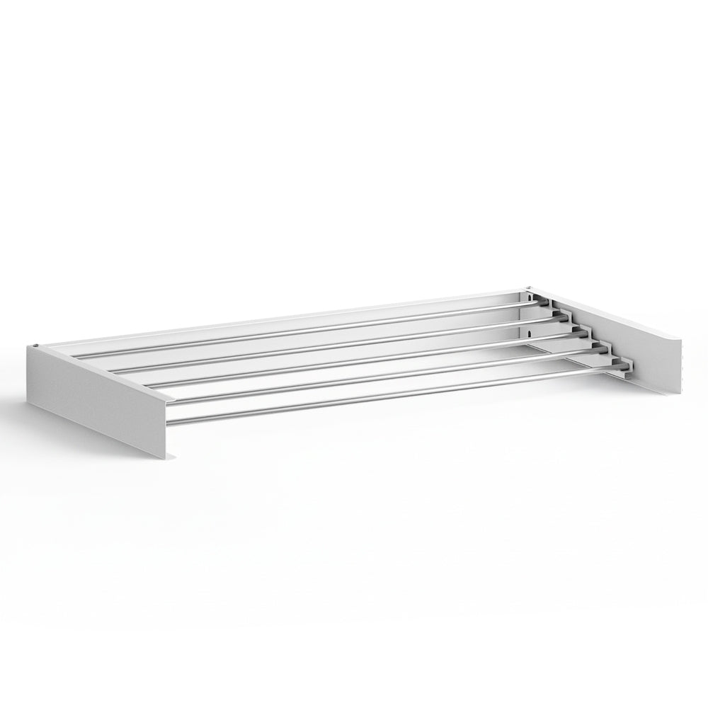 Wall Mounted Clothes Airer | Foldable Drying Rack | White