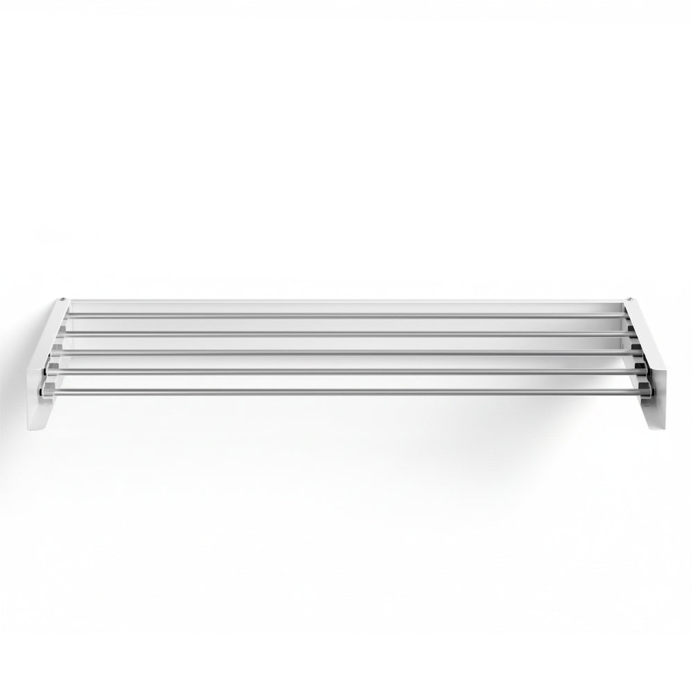 Wall Mounted Clothes Airer | Foldable Drying Rack | White
