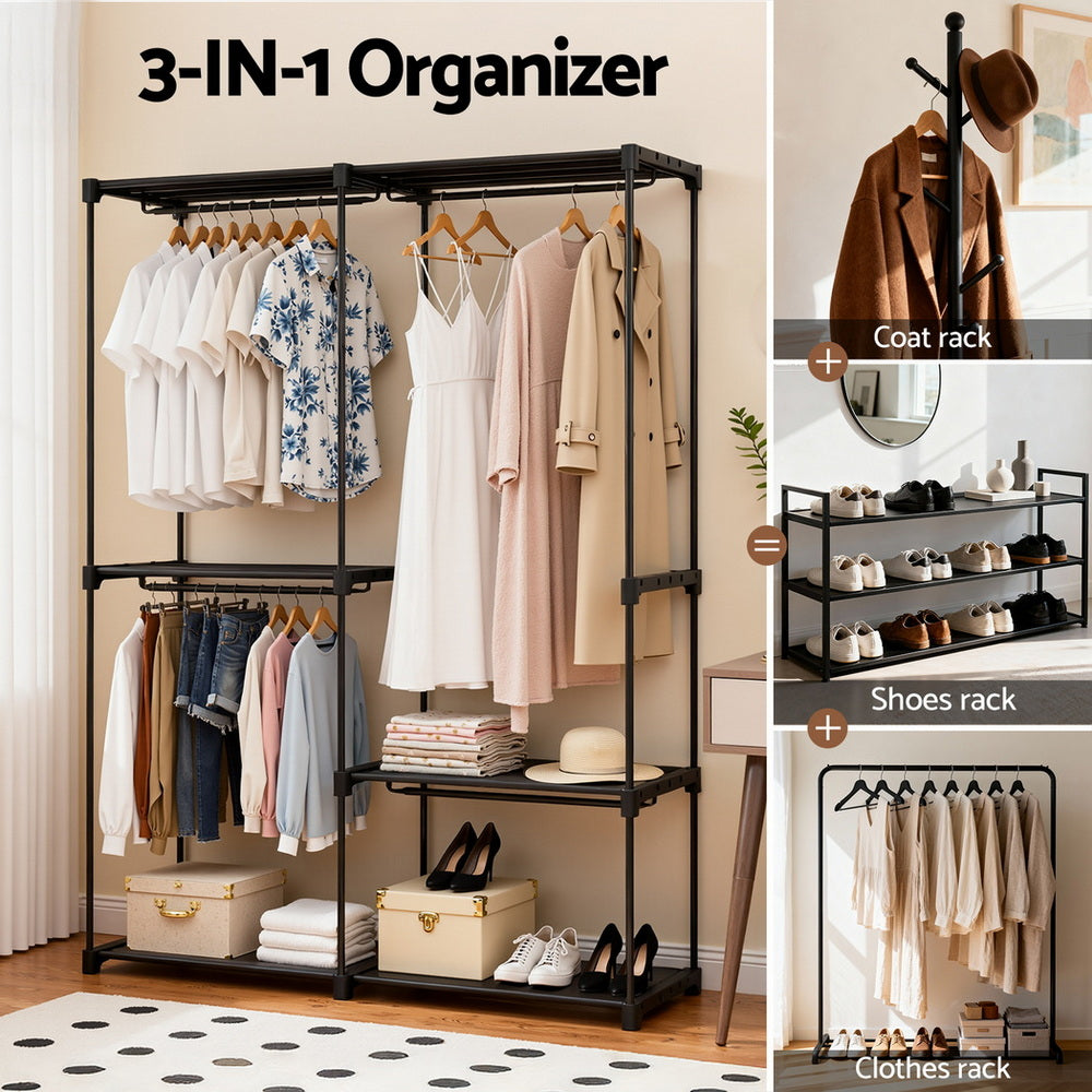 Clothes Rack Wardrobe | 181cm Height | Garment Stand