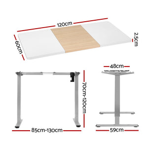 Artiss Standing Desk | Electric Sit Stand Desk | 120CM