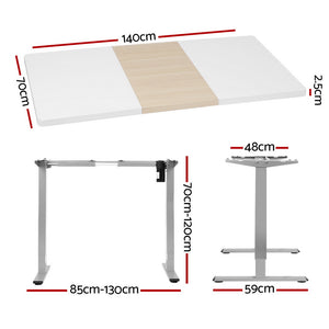 Artiss Standing Desk | Electric Sit Stand Desk | 140CM